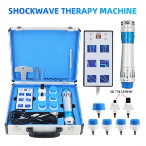 Portable New Portable Shock Wave Physiotherapy Machine for Pain Relief ED Treatment Erectile Dysfunction